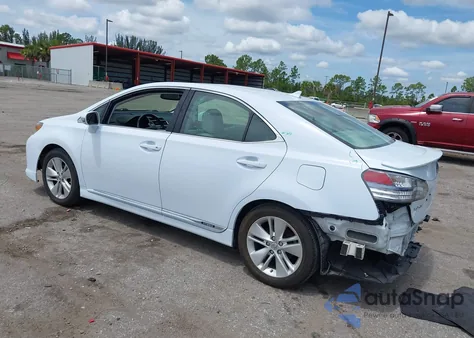 2010 Lexus Hs 250H from USA, damaged, VIN JTHBB1BA3A2033318